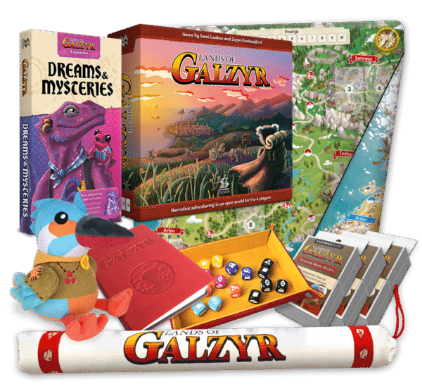 Lands of Galzyr: Complete Set