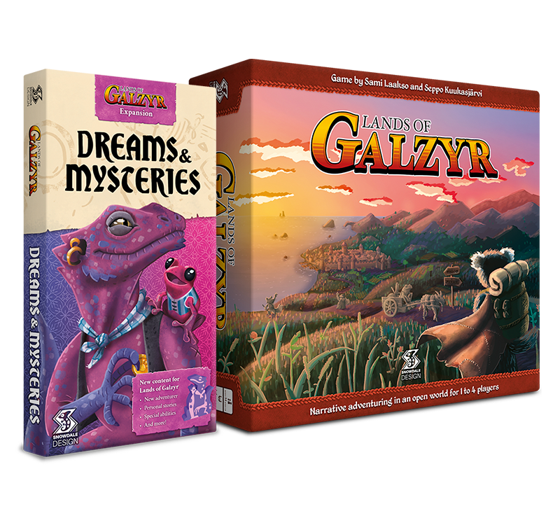 Lands of Galzyr + Dreams and Mysteries