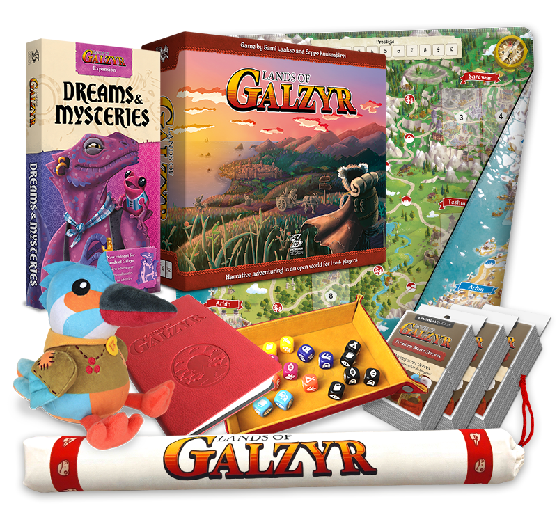 Lands of Galzyr: Complete Set