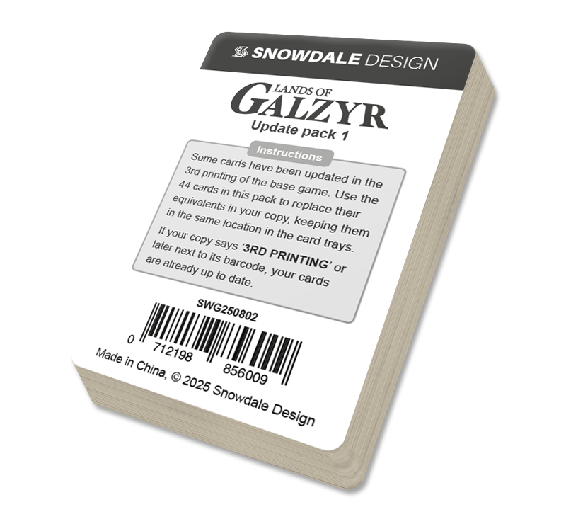 Lands of Galzyr: Update pack
